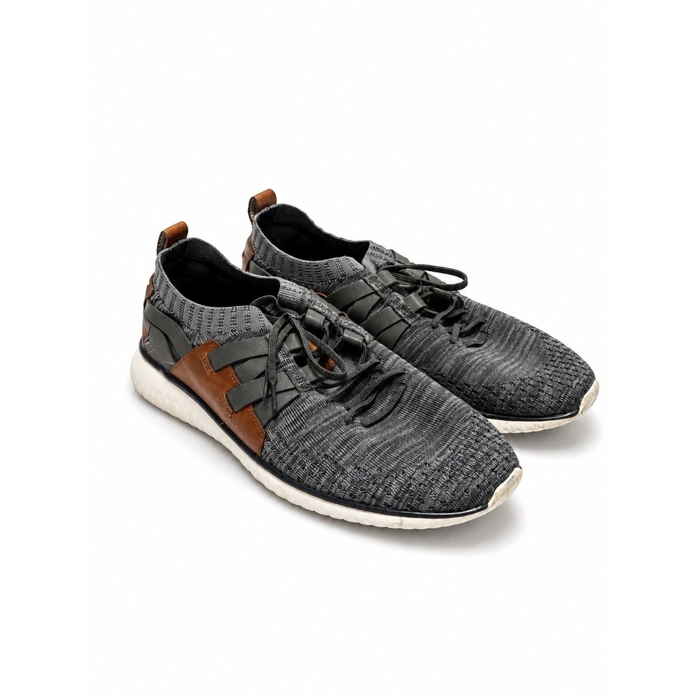 Cole Haan Men's Grand Motion Crafted Sneaker Size 9.5 M C33186 Brown Gray Shoes